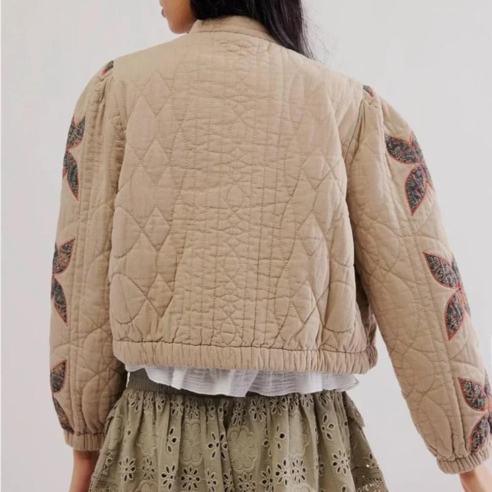 Quilted Patchwork Jacket - Picture 3 of 5